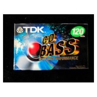 TDK CD BASS Audio Cassette 120 Minutes Music
