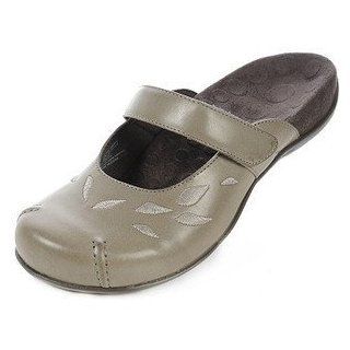Orthaheel Hannah Light Grey Mule Shoes (5) Shoes
