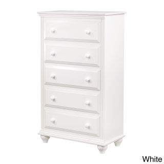 Lang Furniture Traditional 5 drawer Dresser White Size 5 drawer