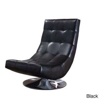 Electra Faux Leather Accent Chair