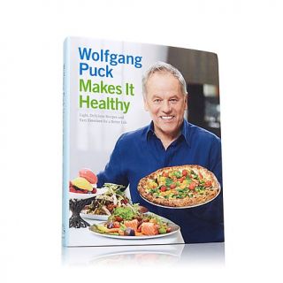 "Wolfgang Puck Makes It Healthy" Handsigned Cookbook