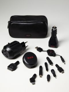 Leather USB Travel Charger Kit by Tumi