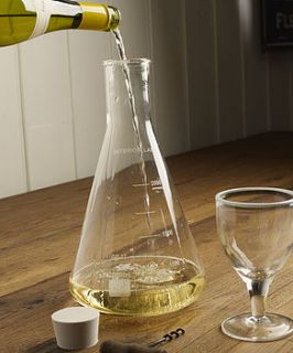 chemical flask decanter by the original home store