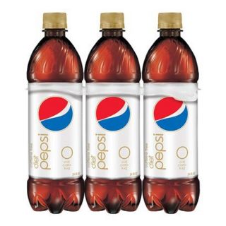 Pepsi Diet Cola Caffeine Free Soda 24 oz, 6 pk