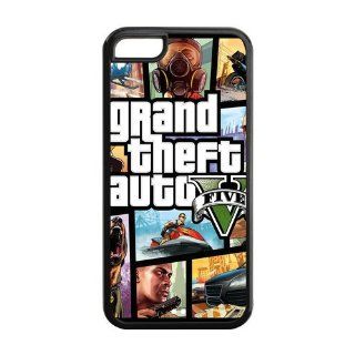Grand Theft Auto Case Cover for iPhone 5C Cell Phones & Accessories