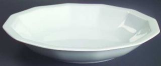 Rosenthal   Continental Polygon White Large Rim Soup Bowl, Fine China Dinnerware