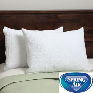 Spring Air Circular Knit Down Alternative Pillow (set Of 2)