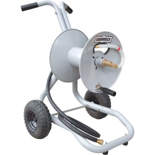 Roughneck Garden Hose Reel with Cart — Holds 150ft. x 5/8in. Hose  Garden Hose Reel Carts