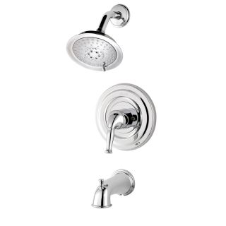 Pfister Universal Trim Polished Chrome 1 Handle Bathtub and Shower Faucet Trim Kit with Multi Function Showerhead