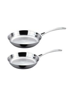 8" & 10" Copper Clad Combo Frying Pan Set by BergHOFF