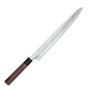New Aritsugu 27 cm. Kasanekitae/Layered Yanagi Red Handle Japanese Knife Right Hand Kitchen & Dining