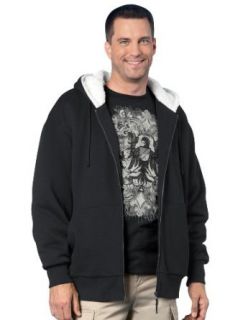 555 Turnpike Big & Tall Sherpa Lined Fleece Hoodie at  Mens Clothing store