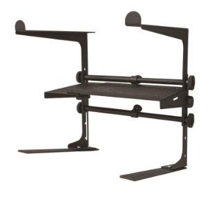 Stage Rocker Powered by Hamilton SR100001 DJ Stand   Black Powder Coated Musical Instruments
