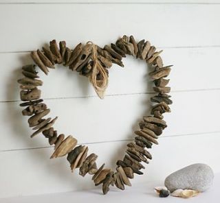 driftwood heart wreath by country touches