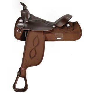 16" Big Horn Cordura Haflinger Saddle   bh295 16inch [Misc.]  Haflinger Horse  Sports & Outdoors
