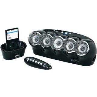 Jensen JISS 550 BK Banshee Docking Speaker Station for iPod (Black)   Players & Accessories