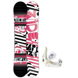 Ride Rapture Snowboard with Morrow Lotus Snowboard Bindings   Womens up to  user pkg 32407rozem20131911065540