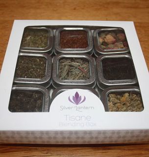 tisane selection gift box by silver lantern tea