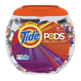 Tide Pods 66 Count Spring Meadow Laundry Detergent