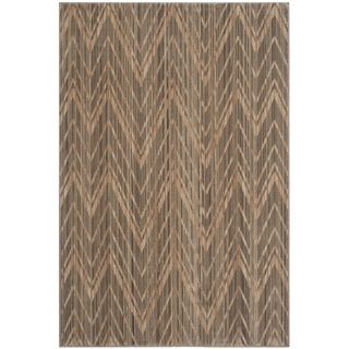 Safavieh Infinity Taupe/ Beige Polyester Rug (9 X 12)