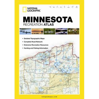 National Geographic Maps Minnesota State Recreation Atlas