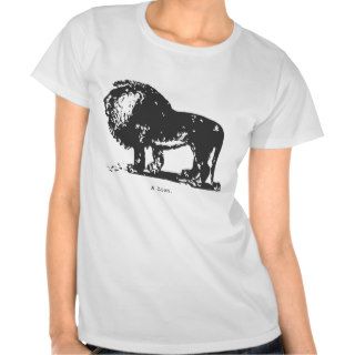 A Lion. T Shirts
