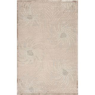 Transitional Abstract Pattern Blue Rug (9 X 12)