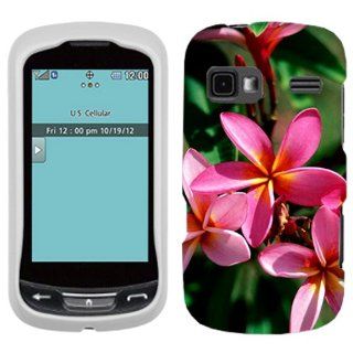 LG Rumor Reflex / Freedom Plumeria Flower Pink Orange Phone Case Cover Cell Phones & Accessories