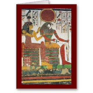 Ancient Egyptian Horus Card