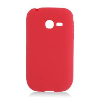 Eagle Cell Samsung Freeform 5/R480C Silicone Soft Gel Case   Retail Packaging   Red Cell Phones & Accessories
