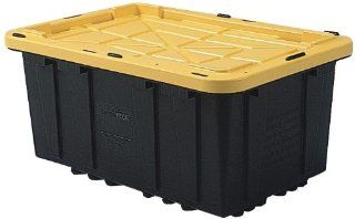 Gracious Living Heavy Duty Stackable Strong Box, 27 Gallon   Lidded Home Storage Bins