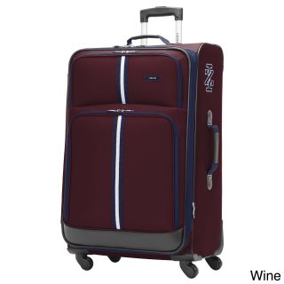 Izod Collegiate 28 inch Large Expandable Spinner Upright Suitcase