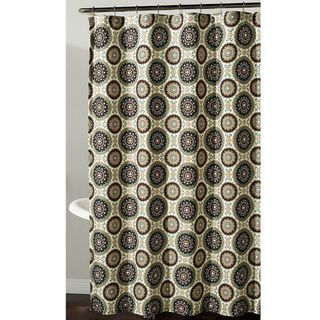 'Bindis' Medallion Print Shower Curtain Shower Curtains