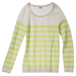 Mossimo Supply Co. Juniors Mesh Striped Sweater