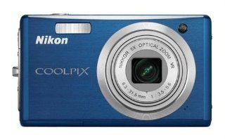 Nikon Coolpix S560 10MP Digital Camera with 5x Optical Vibration Reduction (VR) Zoom with 2.7 inch LCD (Cool Blue)  Point And Shoot Digital Cameras  Camera & Photo