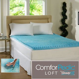 Beautyrest 2 inch Sculpted Gel Memory Foam Mattress Topper