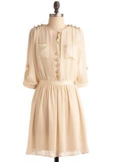 White Chocolate Truffle Dress  Mod Retro Vintage Printed Dresses