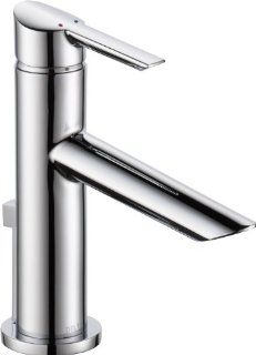 Delta Faucet 561LF MPU Compel Single Hole with Single Handle and 4 Inch Plate/Metal Pop Up, Chrome   Bathroom Sink Faucets  
