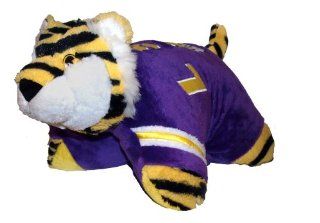 NCAA Louisiana State Fightin Tigers Pillow Pet  Sports Fan Automotive Flags  Sports & Outdoors