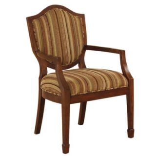 Madison Park Crest Fabric Arm Chair KF0026 CAROUSEL BRASS