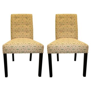 Sole Designs Bonjour 6 button Tufted Dining Chairs (set Of 2)