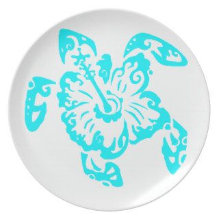 THE CARRIBEAN TURTLE PARTY PLATES