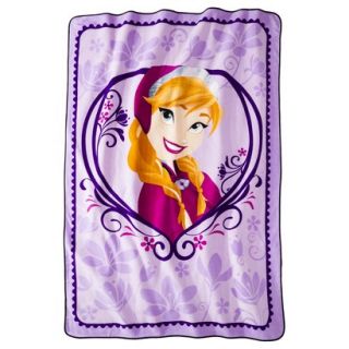 Disney Frozen Throw Blanket   Anna