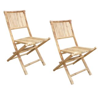 Hand Crafted Outdoor Bamboo Folding Chair