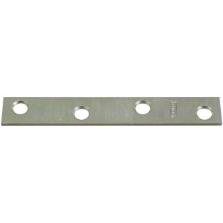 Stanley National Hardware 4 Pack 0.625 in x 4 in Zinc Plated Flat Braces
