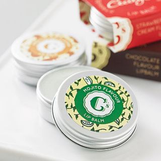 cocktail flavour lip balm by sweet cecily's