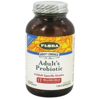 Flora Udo's Choice Adult's Blend Probiotic Capsules, 120 Count Health & Personal Care