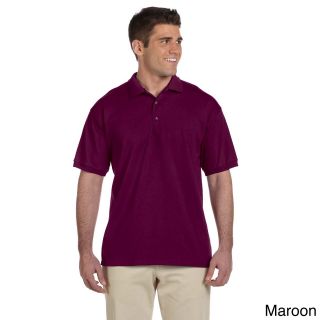 Gildan Gildan Mens Ultra Cotton Jersey Polo Shirt Brown Size L
