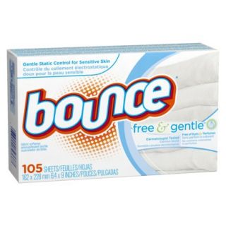 Bounce® Free and Gentle™ Unscented Dryer She