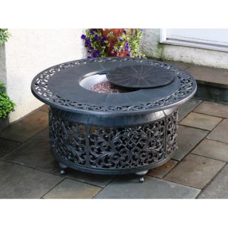 Alfresco Home Bellagio Coffee Table with Firepit